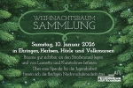 In der gesamten Kernstadt und den Ortsteilen sind die Jugendlichen der Feuerwehr am Samstag im Einsatz, um die ausgedienten Weihnachtsbäume abzuholen.