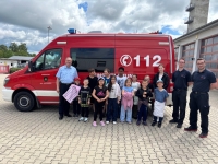 Schüler der Grundschule Helenental erlebten Projekttage zum Thema „Feuerwehr und Brandschutz“.