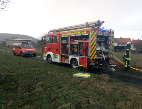 Ein Heckenbrand am 4. März in Roda rief die Wehren auf den Plan