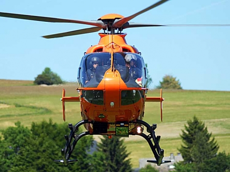 Mit dem Rettungshubschrauber Christoph 7 ist am 2. Juli ein verletzter Mann nach Kassel geflogen worden.