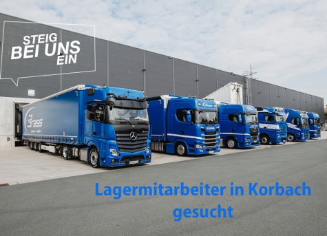 Die Firma Brass-Logistik sucht Lagerarbeiter (m/w/d) für den Standort Korbach.