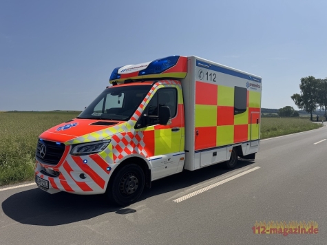 In der Ederstraße im Bad Wildunger Stadtteil Wega kam es am 21. Juni 2026 zu einem Unfall.