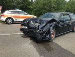 Am 7. Juni kam es auf der Landesstraße 3076 zu einem Verkehrsunfall 