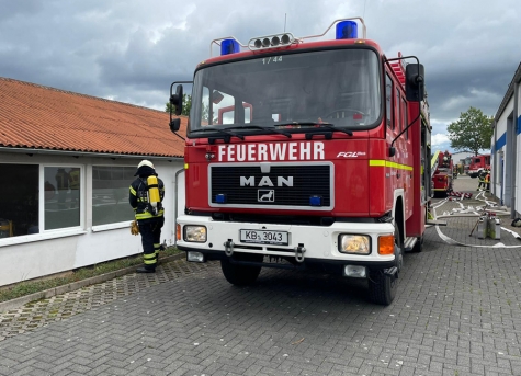 In Mengeringhausen ereignete sich am Samstag ein Brandeinsatz. Insgesamt waren etwa 70 Einsatzkräfte vor Ort, verletzt wurde niemand.