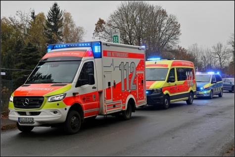 Rettungsdienst und Polizei waren am Montagmorgen in Bad Berleburg im Einsatz. 