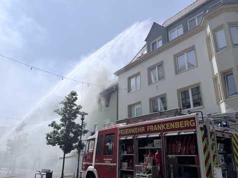 Insgesamt bewältigte die Feuerwehr Frankenberg am 24. Juli 2026 fünf Einsätze innerhalb weniger Stunden.