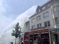 Insgesamt bewältigte die Feuerwehr Frankenberg am 24. Juli 2026 fünf Einsätze innerhalb weniger Stunden.