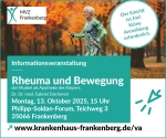 Am 13. Oktober 2025 bietet das Kreiskrankenhaus Frankenberg eine Informationsveranstaltung an.
