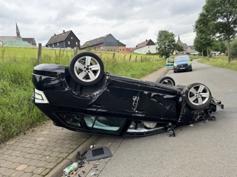 Am 4. August 2024 ereignete sich am Nachmittag ein Unfall in der Ortsdurchfahrt Eppe.