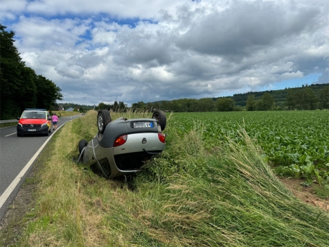 Am 22. Juni 2024 ereignete sich ein Alleinunfall im Landkreis Waldeck-Frankenberg.