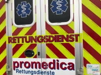 Mit einem RTW wurde eine verunfallte Frau am 24. Juni in das Krankenhaus nach Bad Arolsen gebracht.
