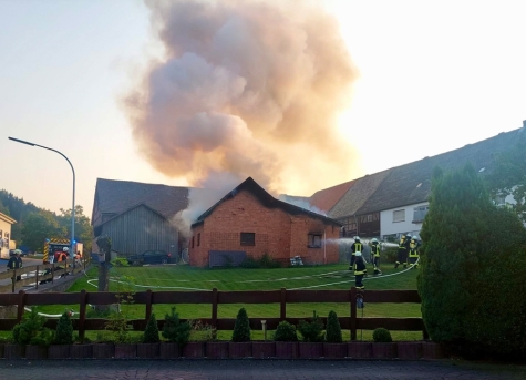 Am 5. September 2024 rückten die Feuerwehren nach Schweinsbühl aus.