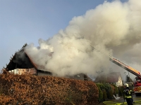 In Dodenau ereignete sich am 18. Dezember 2023 ein Dachstuhlbrand.