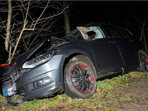 An Heiligabend (24. Dezember 2024) ereignete sich in Hatzfeld ein Unfall, voausgegangen war ein medizinischer Notfall.