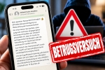 Eine am 20. Oktober 2026 dokumentierte WhatsApp-Nachricht zeigt eine gefälschte Sicherheitswarnung.
