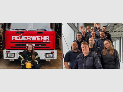 Beide Teilnehmenden erweitern damit ihre Qualifikation für Übungsdienst und Einsatz.