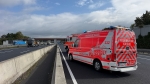 Auf der A 7 am Kreuz Kassel-Mitte kollidierten am 1. September 2026 ein Pkw und ein Kleintransporter.