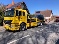 Am 8. April 2025 rückte der Abschleppdienst schüppler an, um einen verunfallten Wagen aus dem Verkehr zu ziehen.