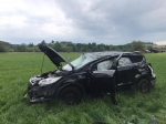 Am 8. Juni kam es vor dem Ortseingang Münden (Lichtenfels) zu einem Alleinunfall - der Fahrer wurde schwer, aber nicht lebensbedrohlich verletzt.