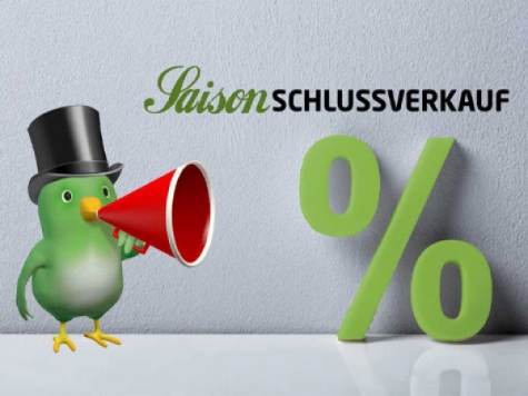 Saisonschlussverkauf beim Schuhhaus Vogel in Korbach.