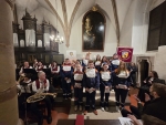 Mit einem Blaulichtgottesdienst in der Winterkirche wurde das 50-jährige Bestehen des Kreisfeuerwehrverbands gefeiert.