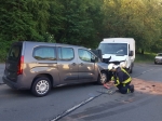 Am 27. Juni kam es in der Ortsdurchfahrt von Löhlbach zu einer Kollision ziwschen einem Opel und einem Mercedes Sprinter.