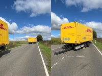 Am 22. September 2026 wurde ein Anhänger auf der L 3081 vom Zug getrennt.