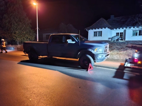 Am 23. November 2025 kam es in der Grüsener Straße in Gemünden zu einem Verkehrsunfall.