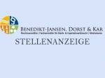 Bei Benedikt-Jansen, Dorst & Kar werden Rechtsanwaltsfachangestellte (m/w/d) gesucht.