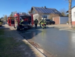 Am 25. April 2021 rückte die Feuerwehr aus um eine brennende Gartenhütte in Buchenberg zu löschen. 