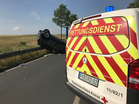 Am 1. Oktober 2021 ereignete sich ein Alleinunfall zwischen Nordenbeck und Goddelsheim.