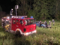 Für einen 28-jährigen Mann aus Rosenthal (Waldeck-Frankenberg) endete die Fahrt bei Emdenau in einer Wiese.