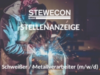 Stewecon sucht Schweißer und Metallverarbeiter (m/w/d). Jetzt bewerben!