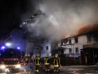 Am 24. Januar brannte ein Wohnhaus im Lichtenfelser Ortsteil Goddelsheim - die Ursache muss noch geklärt werden.