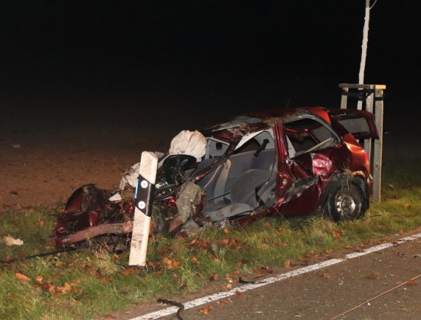 Am 7. November 2022 endete ein Verkehrsunfall bei Willebadessen tödlich. 