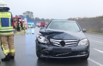 Die Fahrzeuge waren nach dem Unfall nicht mehr fahrbereit und mussten abgeschleppt werden.