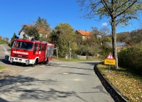 Die Feuerwehr Edertal wurde am Mittwoch (2. November 2022) gegen 13.10 Uhr zu einer Ölspur alarmiert.