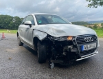 Ein Unfall mit drei beteiligten Fahrzeugen ereignete sich am Freitag auf der Bundesstraße 251.
