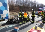 Am Samstagnachmittag (18. März 2023) wurde die Berufsfeuerwehr Kassel zu einem Verkehrsunfall auf die A7 durch die Leitstelle Kassel alarmiert.