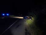 Nach einem Sekundenschlaf kam ein BMW am 3. September 2026 von der Morsestraße ab und überschlug sich.