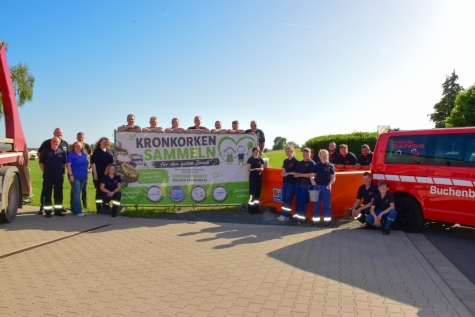 In Buchenberg steht seit Kurzem ein Sammelcontainer für Kronkorken zugunsten der Kinderkrebshilfe Waldeck-Frankenberg bereit.
