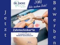 Zahntechniker (m/w/d) für das MVZ Dr. Zacke gesucht