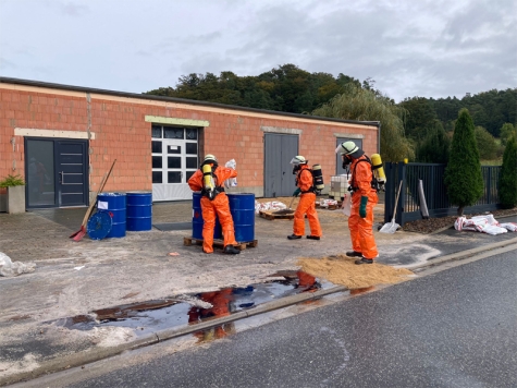 Die Feuerwehr war am 9. Oktober 2024 in Braunau (Landkreis Waldeck-Frankenberg) im Einsatz.