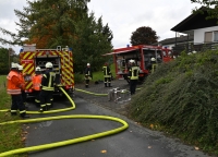 Bei Demontagearbeiten an einem Heizöltank kam es in Wiemeringhausen am Samstag (1. Oktober 2022) gegen 14.45 Uhr zu einem Brand im Kellergeschoss eines Zweifamilienhauses.