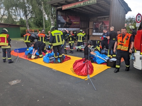 Nach dem vollständigen Öffnen des Lagerraums konnte keine messbare Konzentration mehr festgestellt werden.