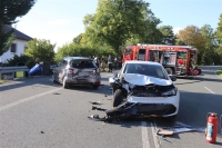 Am Ortseingang von Scherfede kam es am 8. September 2026 zu einem Verkehrsunfall auf der B 68.