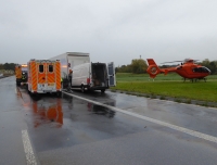 Auf der Autobahn Kassel-West kam es am 5. Oktober 2021 zu einem Auffahrunfall. 