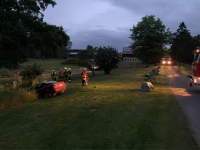 Die Freiwillige Feuerwehr Rhoden war am 30. Juni im Einsatz.