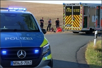 Zwischen Richstein und Arfeld kam es am Freitagabend zu einem Motorradunfall. Die Polizei lobte insbesondere zwei junge Ersthelfer. 