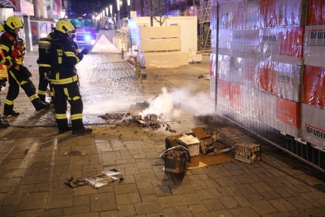 Dreimal rückte die Feuerwehr Korbach am 01.01.2026 aus.